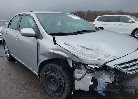 2013 Toyota Corolla Le из США, поврежденный, VIN 2T1BU4EE1DC080073